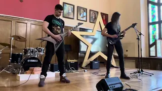 Trivium Rain cover - high school performance