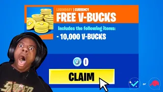 IShowSpeed FREE VBUCKS MAP CODE in Fortnite Season 4! (Chapter 4 Myths)