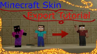 Minecraft Skin Export Tutorial