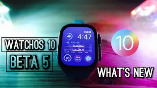 WatchOS 10 Beta 5 is OUT | What's New? |