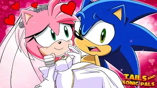 SonAmy Wedding ❤️~ Sonic and Amy VS DeviantArt