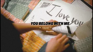 Taylor Swift - You Belong With Me ( Audio Edit )