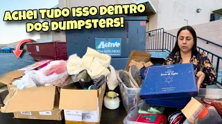 Achei tudo isso dentro dos dumpsters dos Estados Unidos!🇺🇸🇺🇸🇺🇸