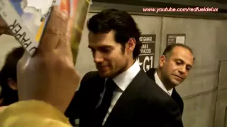 Henry Cavill Catches Fans On His Way From The Immortals World Premiere Afterparty - 2011