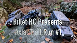 Axial SCX 10 iii and Capra Trail Ride