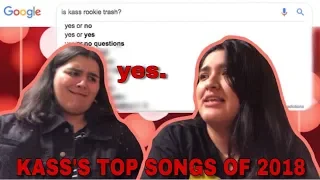 KASS'S TOP 10 SONGS OF 2018 | KMREACTS