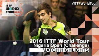 2016 Nigeria Open Highlights: Joao Seduvem vs Qudus Surmer (Qual)