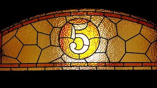 Poor man's stained glass for my front door