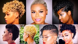 90 + Best Short Hairstyles And Haircuts Ideas For Black Women 2023 |Amazing Short Hair Styling Ideas