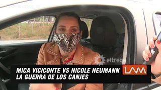 Mica Viciconte le respondió a Nicole Neumann por el tema de los canjes robados