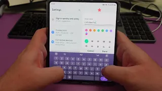 Samsung Galaxy Z Fold Battery Trick Open and Folded