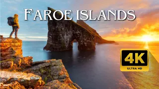 FAROE ISLAND 4K - Scenic Relaxation Film With Calming Music