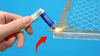 The NASA professor did not publish this tip for welding using 1.5V battery. Believe me!