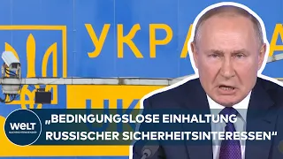 PUTINS PLÄNE: Im Ukraine-Konflikt fordert Russland von USA und Nato Sicherheitsgarantien – sofort