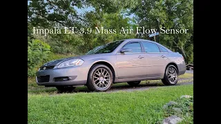 Changing the Mass Air Flow Sensor 2006-2013 Impala LT 3.9 #ramautomotivegarage #rrmrailvideos