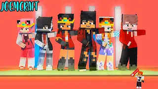 WEREWOLF FRIENDS CREW | COUPLE DANCE | SUPER IDOL DANCE | CHICKEN WINGS MEME - Minecraft Animation