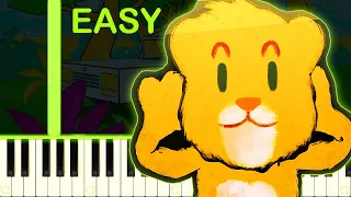 My Ordinary Life | The Living Tombstone - EASY Piano Tutorial