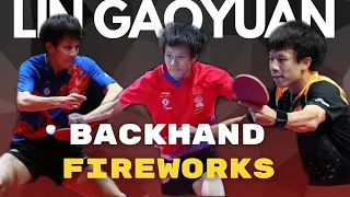 8 Minutes of Backhand Fireworks from Lin Gaoyuan | Street TT | Table Tennis