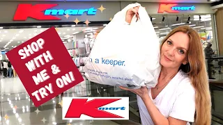 What's New at Kmart and Haul and Kmart Shop With Me. Instore Shopping Try On at Kmart