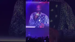 Snoop Dogg performed a tribute to Tupac at the World Resort Arena in Birmingham 2023