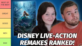 Disney Live-Action Remakes Ranked! (w/ The Little Mermaid)