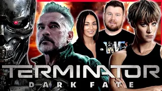 My wife watches Terminator Dark Fate for the FIRST time || Movie Reaction