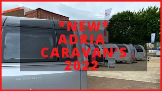 *NEW* Adria Caravans 2022 - First Look