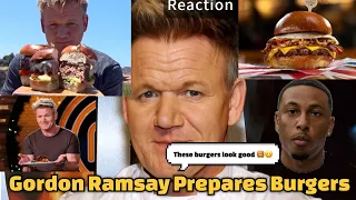 Gordon Ramsay's perfect burger tutorial GMA (Reaction) GORDON RAMSAY Need To Cook For Me 🍔🍔🔥