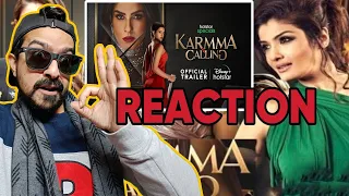 Karmma Calling Trailer Reaction | Hotstar Specials Raveena Tandon | Disney+ hotstar | NRREACTION93