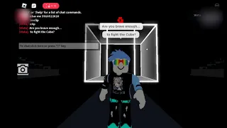 The Cube Roblox intro, I guess.