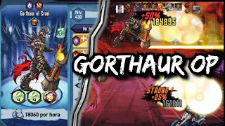 I PLAY WITH GORTHAUR THE CRUEL 🔥 THE MUTANT WITH THE MOST DAMAGE OF MGG 😱 - Manuellewe