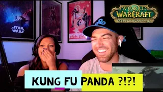 World of Warcraft Mists of Pandaria REACTION.  Episode 25.  Deesi and Dawncakes Reacts.