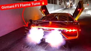 INTRODUCING MY LAMBORGHINI SVJ WITH GINTANI F1 EXHAUST / FLAME TUNE! * BEST SOUNDING CAR EVER*