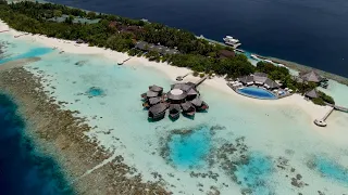 MY DRONE ON LILY BEACH - ARI ATOL - THE FIRST ALL INCLUSIVE IN THE WORLD