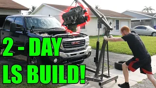 How To Rebuild an LS 6.0 LQ4 Engine in 2 Days!
