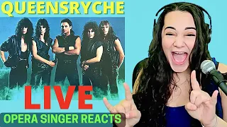 Opera Singer Reacts to Queensryche - Take Hold of The Flame + Eyes of a Stranger | FIRST TIME LIVE!🤘