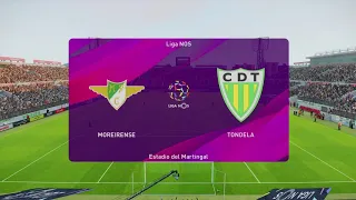 Moreirense Fc vs Tondela CD | PES 20 Liga NOS Live Gameplay