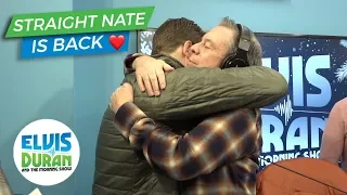 Straight Nate Is Back! | Elvis Duran Exclusive