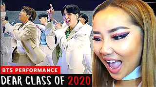 SO INSPIRATIONAL! 🙏 BTS 'DEAR CLASS OF 2020' Performance | REACTION/REVIEW