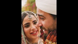 saboor Ali and Ali Ansari full wedding official video viral