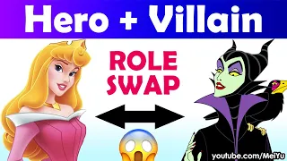 Draw Hero and Villain Role Swap Reimagine Art Challenge | Mei Yu (Fun2draw) Fun Friday