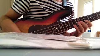 Donna Lee head and solo -- jazz electric bass