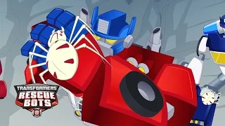 Transformers: Rescue Bots Season 2 - 'Rescue Bots Vs. Spiders' Official Clip | Transformers Kids