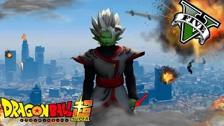 ZAMASU EN GTA 5!! DESTRUCCION TOTAL | DRAGON BALL SUPER PC MODS