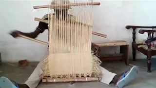 Kuba cloth from Congo - watch it being made. Learn the history