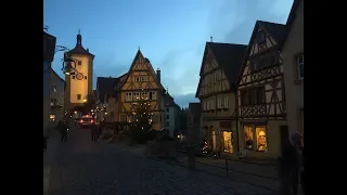 Ротенбург на Таубере - сказочный городок Германии
