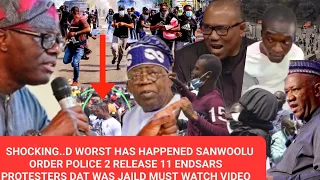 SHOCKING..D WORST HAS HAPPENED SANWOOLU ORDER POLICE 2 RELEASE 11 ENDSARS PROTESTERS DAT WAS JAILD