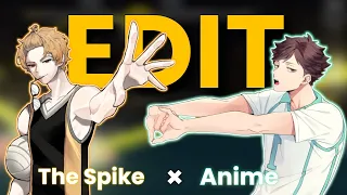 THE SPIKE × ANIME Edit ► The Spike Mobile. Volleyball 3x3