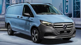 New 2024 Mercedes-Benz eVito Panel Van (Facelift) | Exterior, Interior & Details