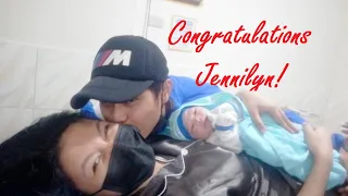 ATE HELEN VLOGS #035 | JENNYLYN'S First Born | 1.24.2022